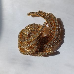 Rhinestone Brooch